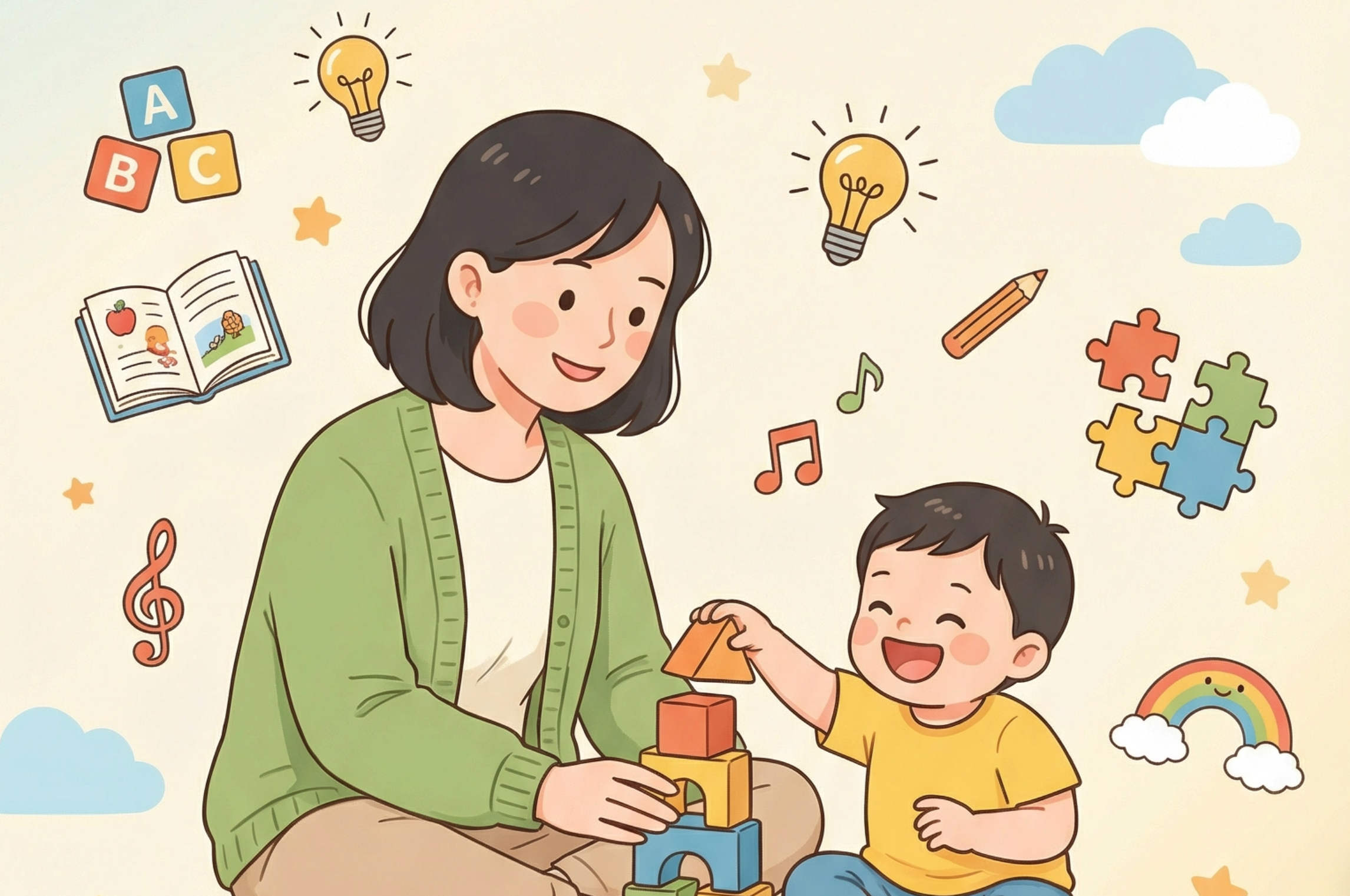 子女早教的 3 大「要點」