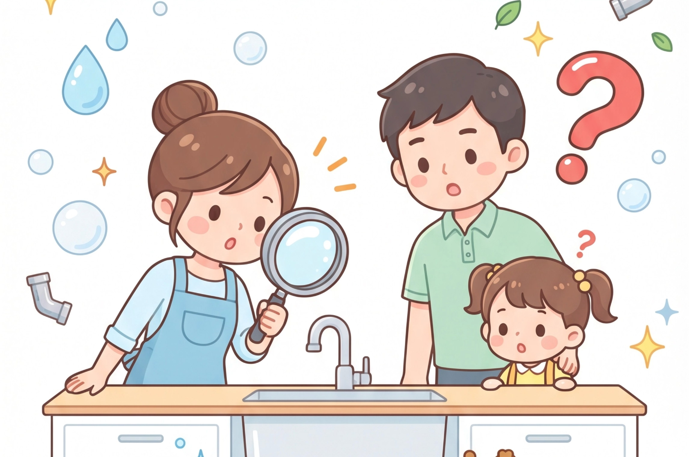 為什麼要清洗水管？!
